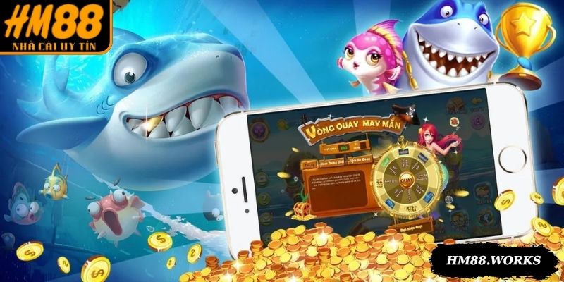 Hệ sinh vật biển thưởng cao trong bắn cá HM88